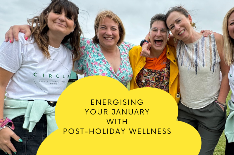 Four women laughing after a Well-being Laughter Yoga session