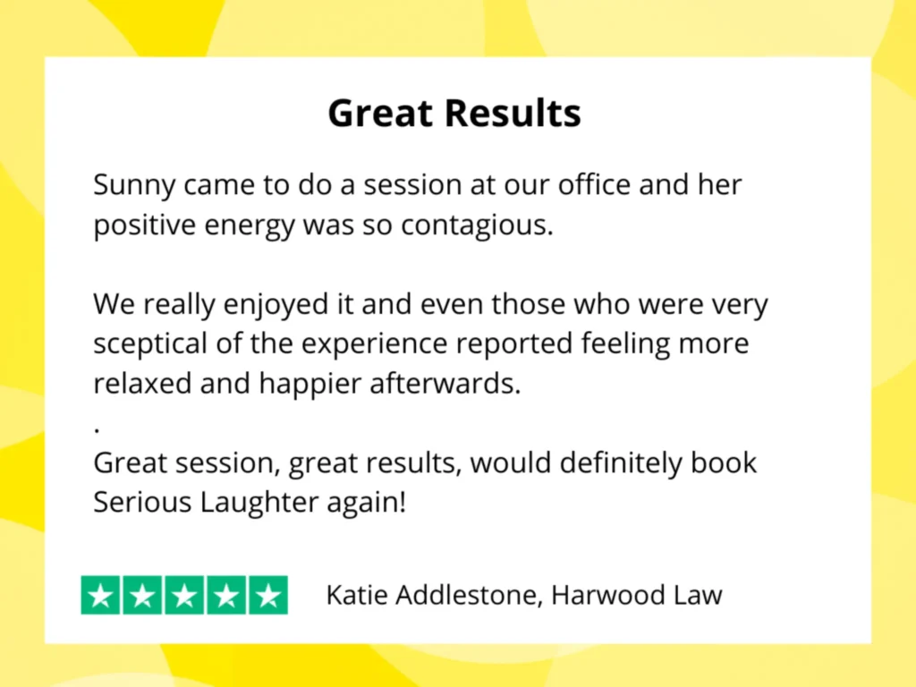 Corporate wellness sceptics about Laughter Yoga