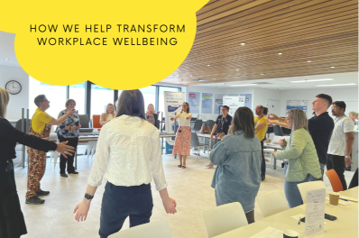 Howe we help transform workplace wellbeing