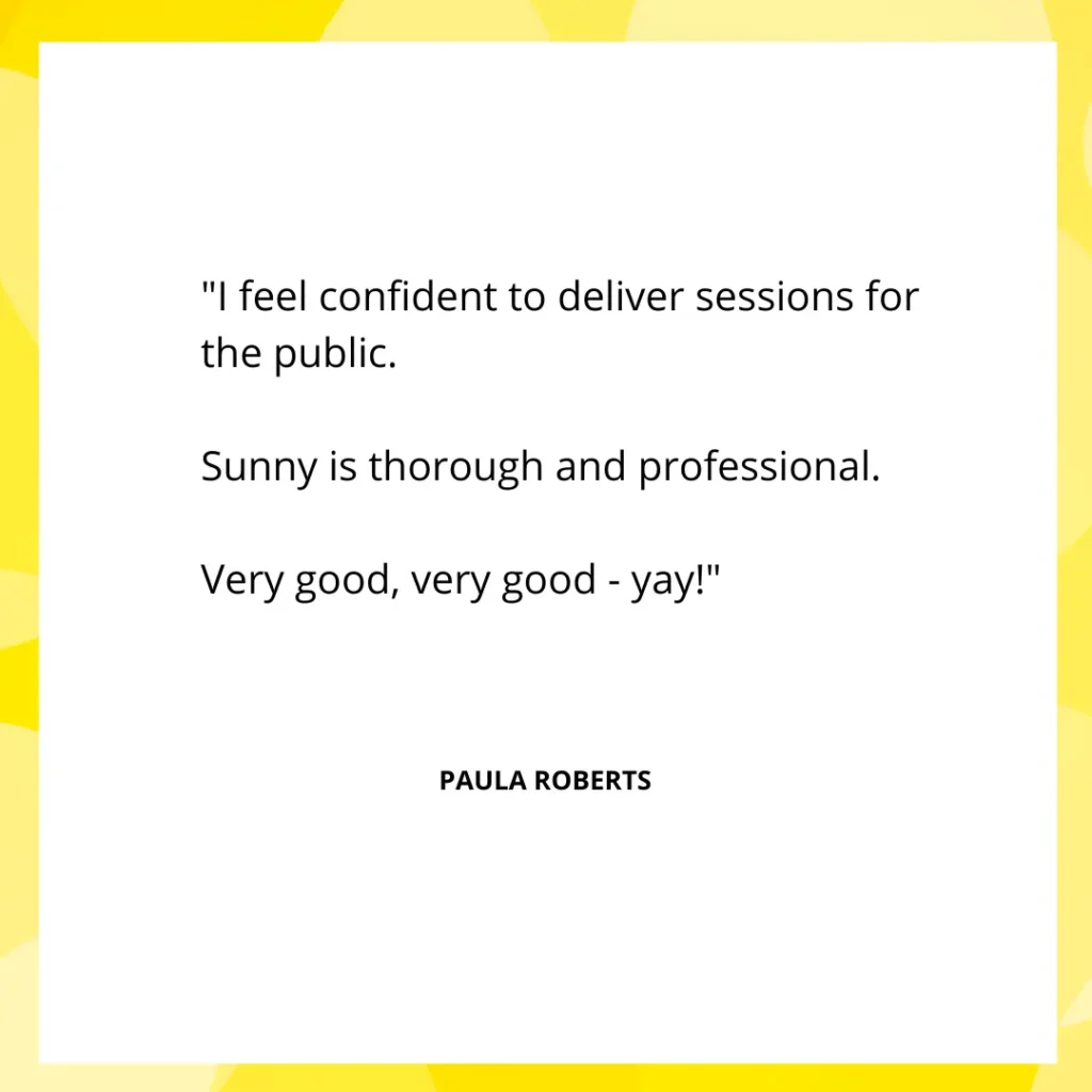 Laughter Yoga Leader Testimonial Paula Roberts