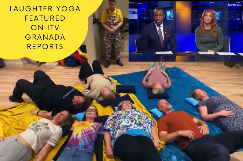 Laughter Yoga featured on ITV Granada Reports